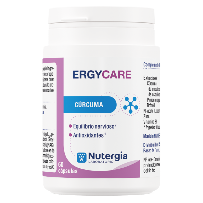 ERGYCARE - Buen equilibrio nervioso. Cúrcuma, vitamina B3