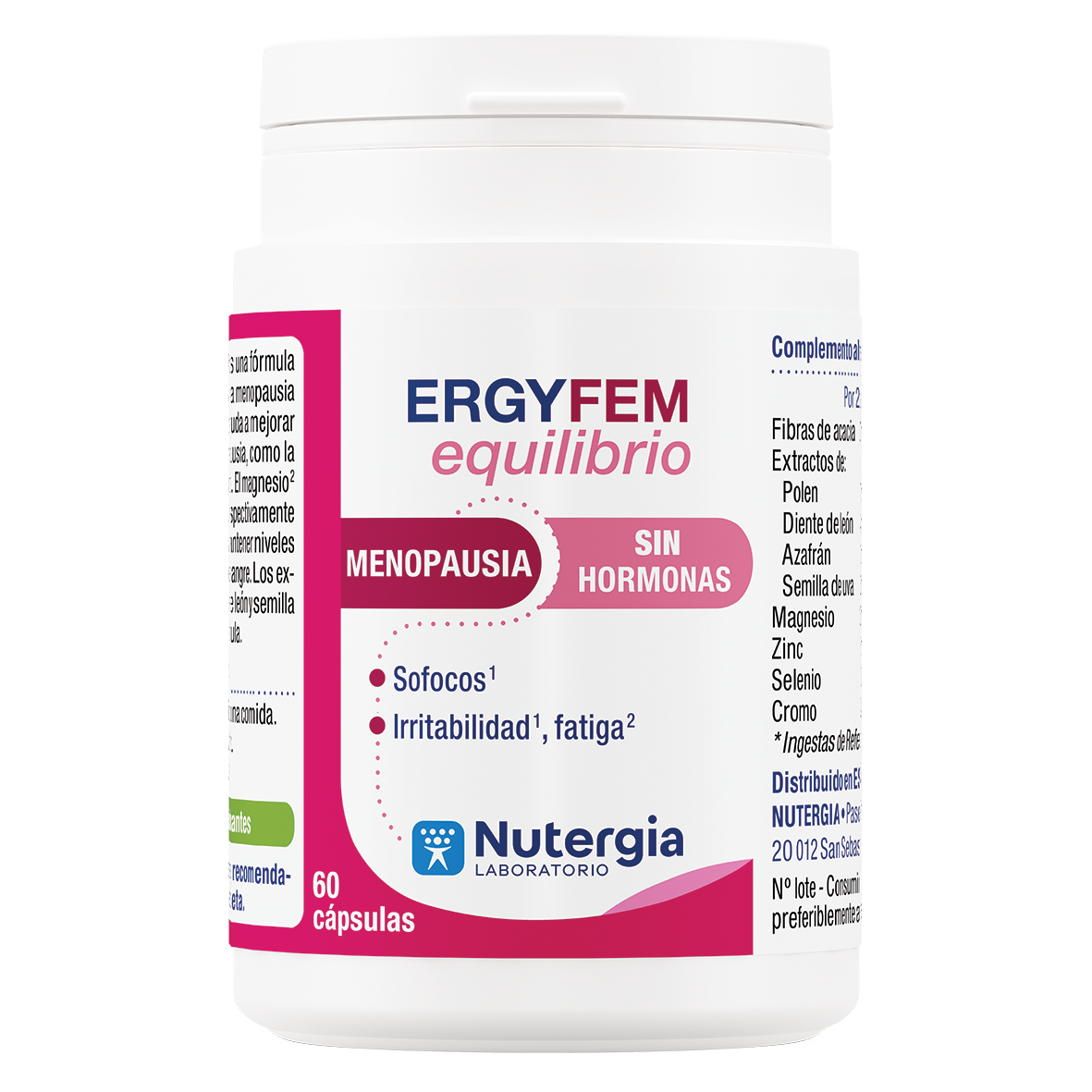 ERGYFEM EQUILIBRIO - Alivio natural durante la menopausia