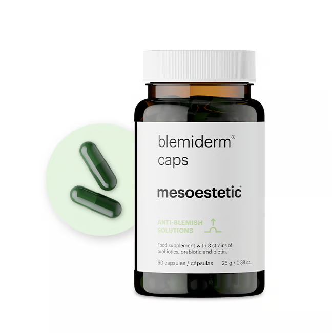 Blemiderm caps - Complemento alimenticio para acné