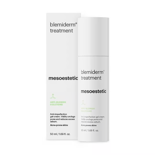 Blemiderm treatment - Gel-crema de noche para el acné