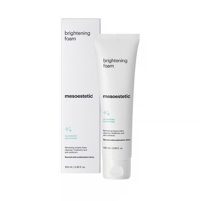 Brightening foam - Espuma limpiadora facial cremosa