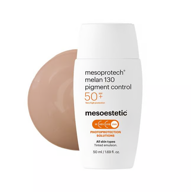 mesoprotech® melan 130 pigment control protector solar con color