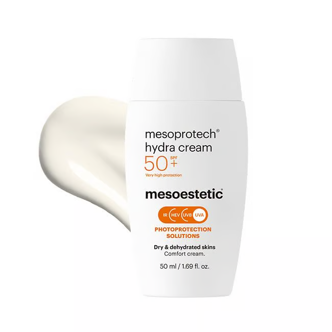 Mesoprotech hydra cream - Protector solar para piel seca y deshidratada