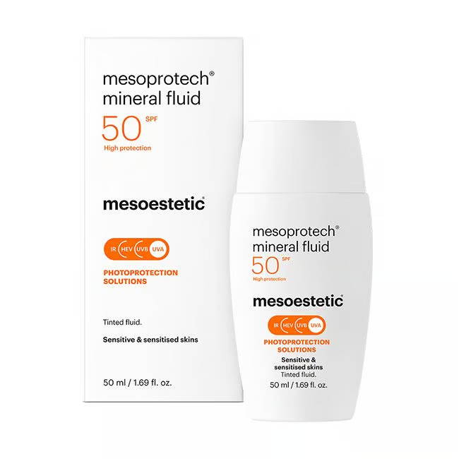 Mesoprotech mineral fluid - Protector solar para piel sensible