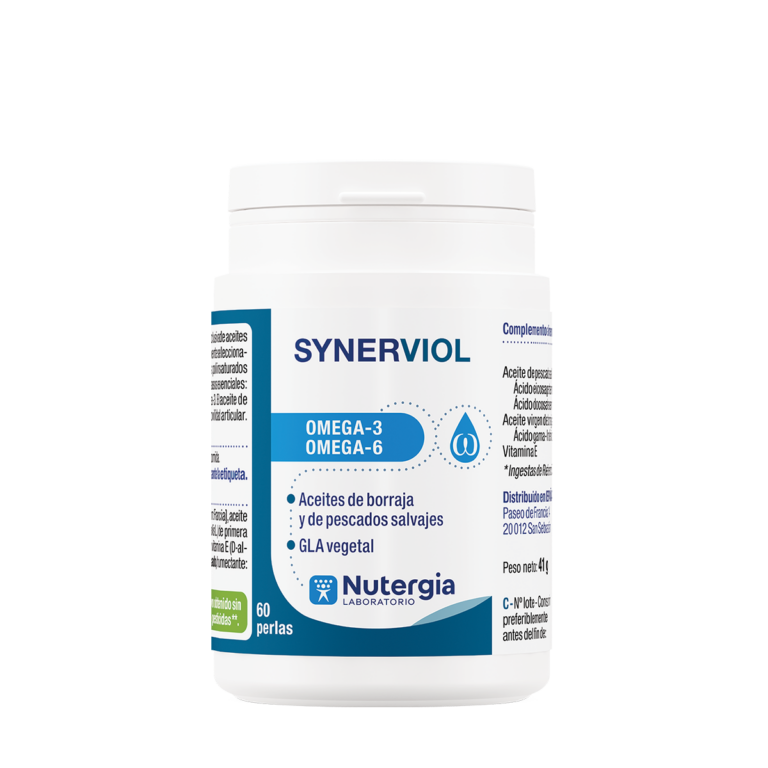 SYNERVIOL - Omega 3 y 6. Aceites de pescado salvaje y de borraja